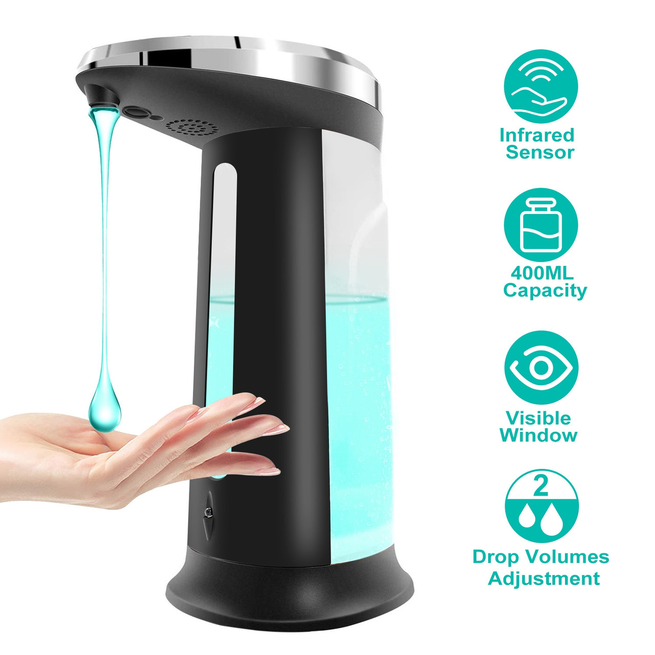 Automatic Soap Dispenser with Anti-Slip Base product image