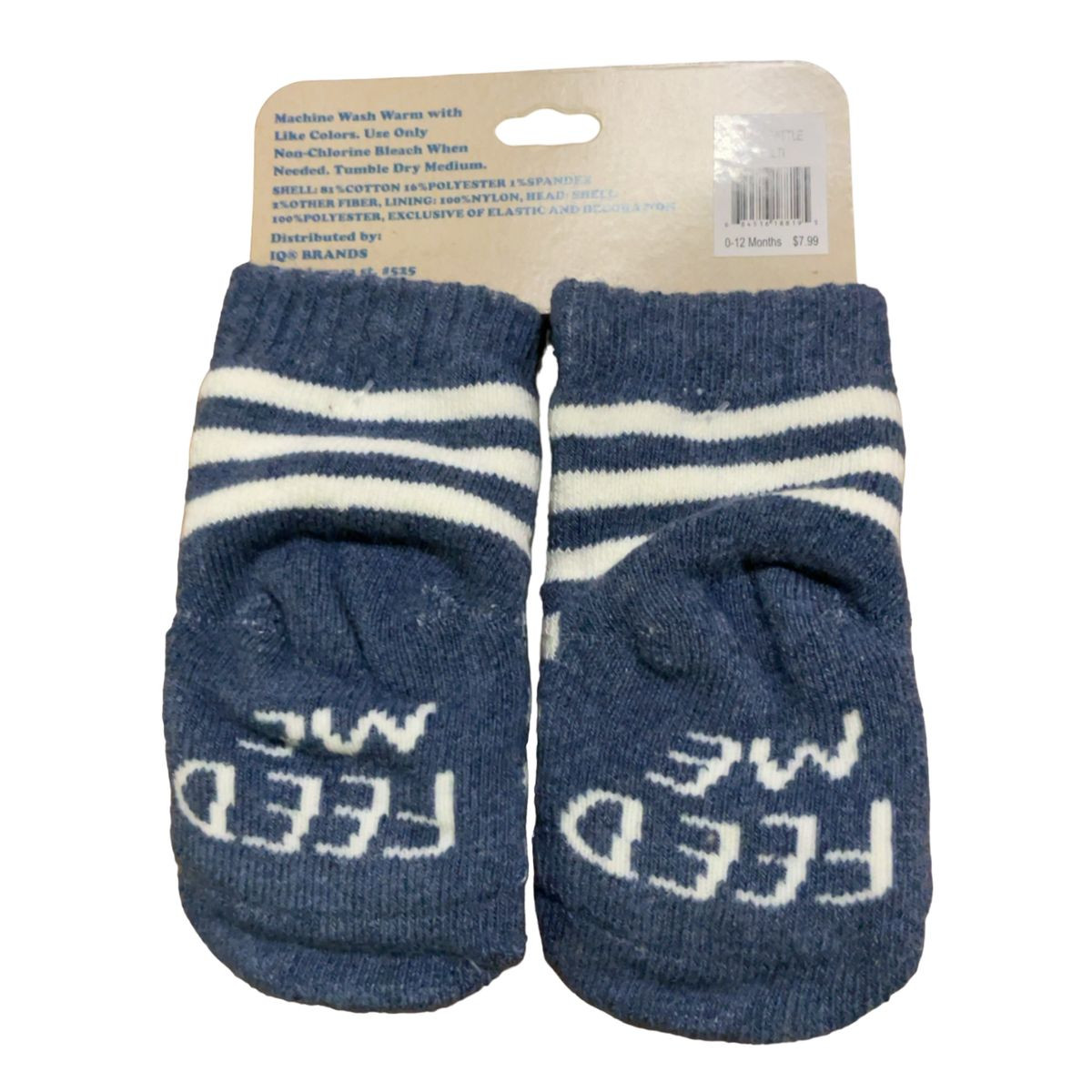 IQ Brands 3D Baby Rattle Socks product image