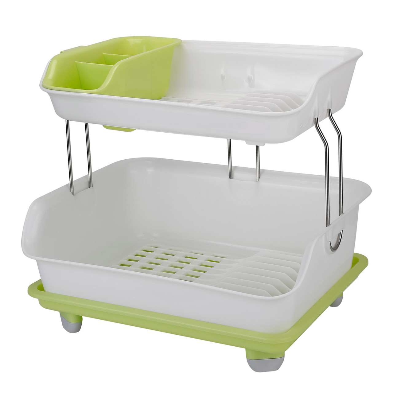 NewHome™ 2-Tier Dish Drying Rack product image