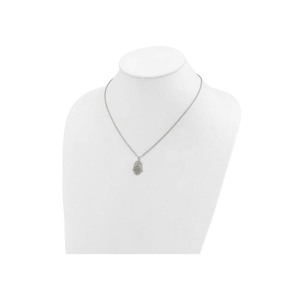 Stainless Steel Hamsa Pendant Necklace  product image