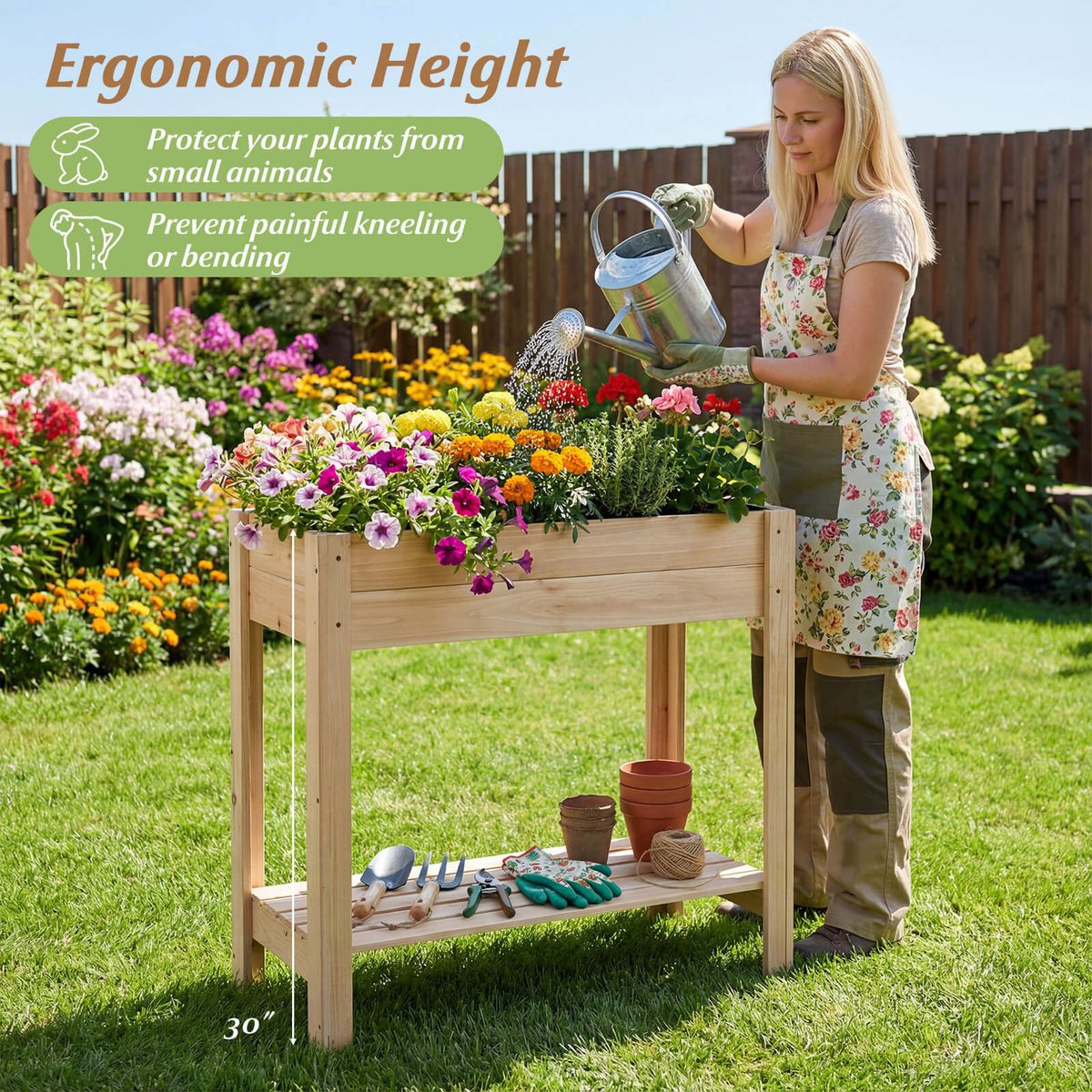 Wooden Raised Garden Bed  product image