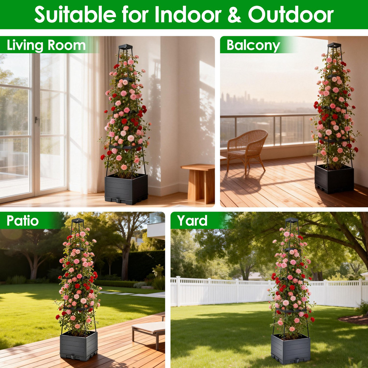 Planter Box with Trellis (2-Pack) product image