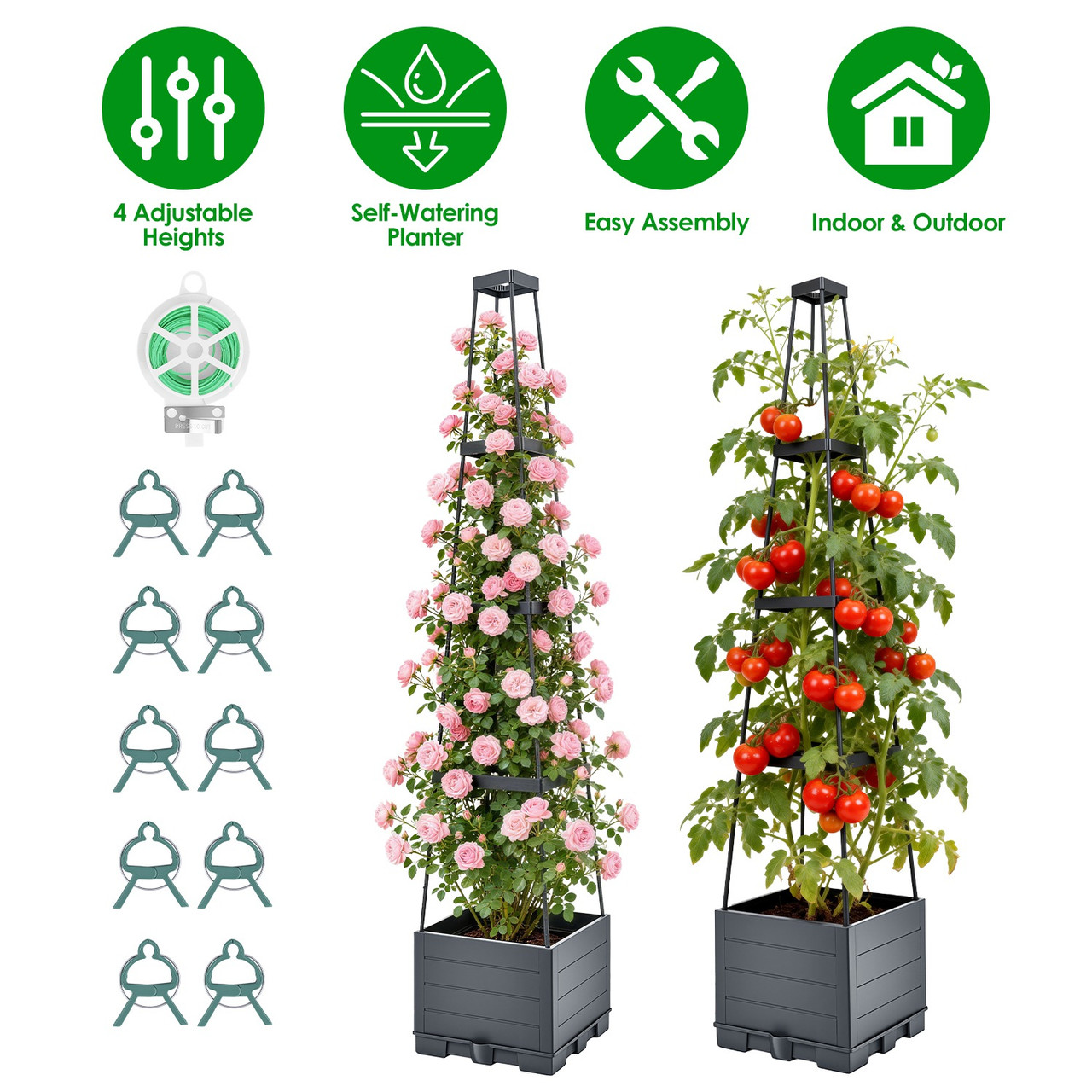 Planter Box with Trellis (2-Pack) product image