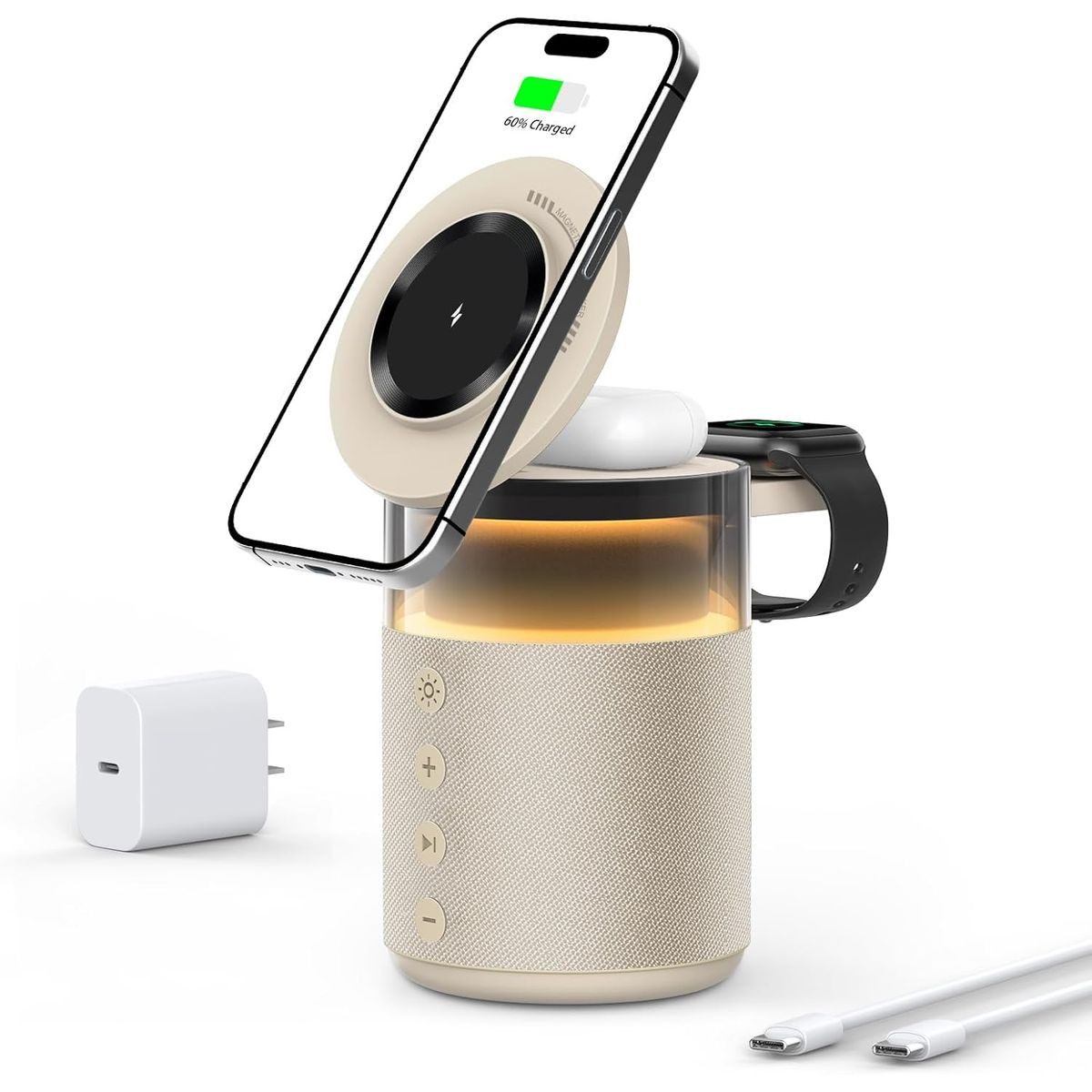 5-in-1 Multifunctional Speaker Charging Station product image