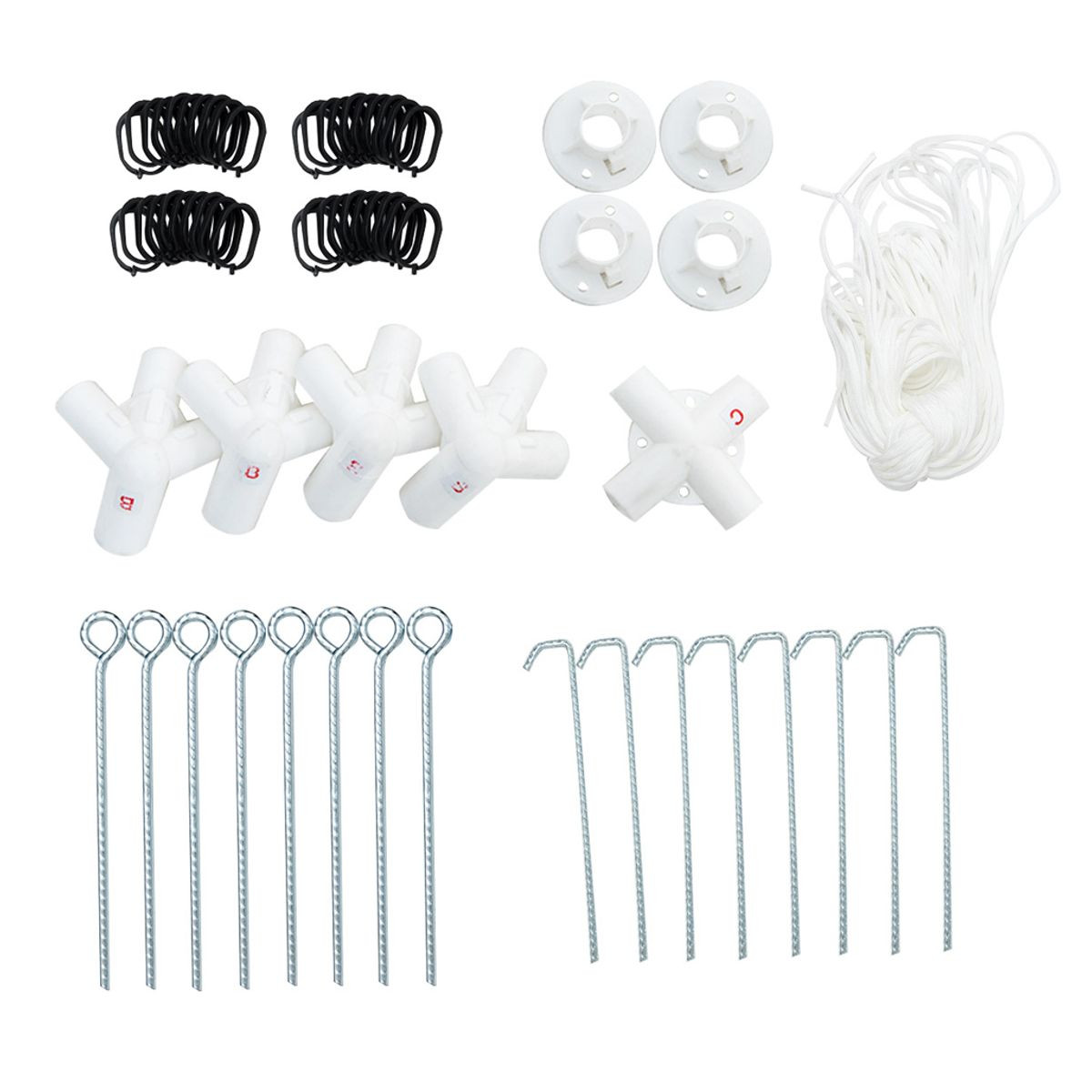 2-Tier 10’x 10’ Canopy Gazebo Tent with Netting product image