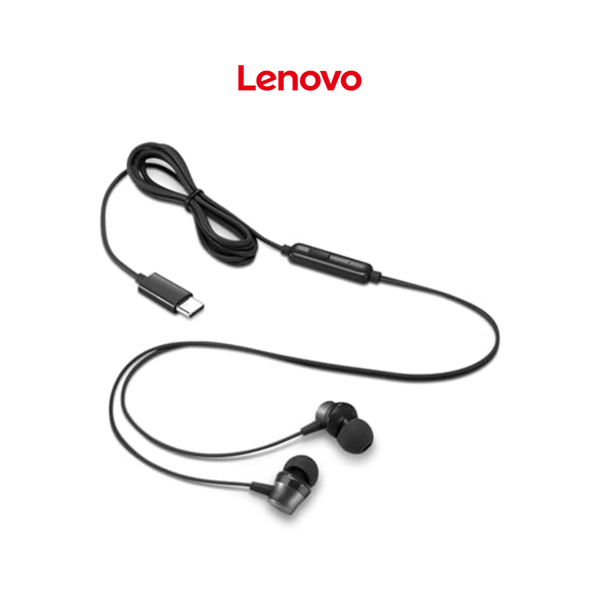 Lenovo USB-C Wired In-Ear Headphone product image