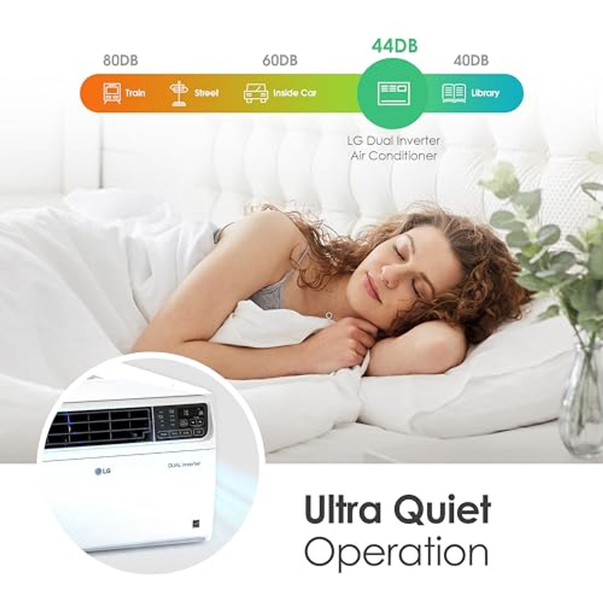 LG 23,500 BTU Dual Inverter Smart Window Air Conditioner product image