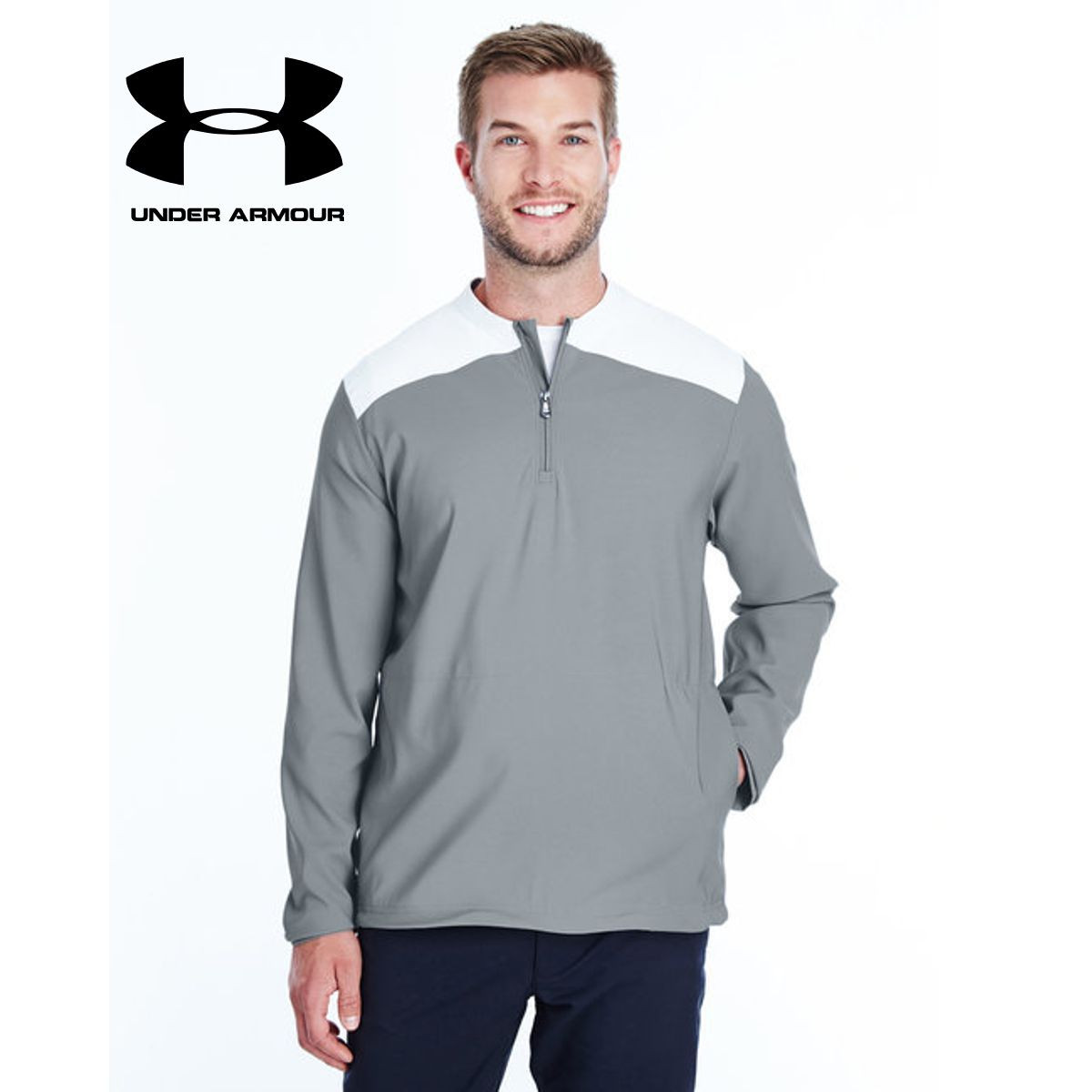 Under Armour Men's Triumph Cage Quarter-Zip Pullover (Small) product image