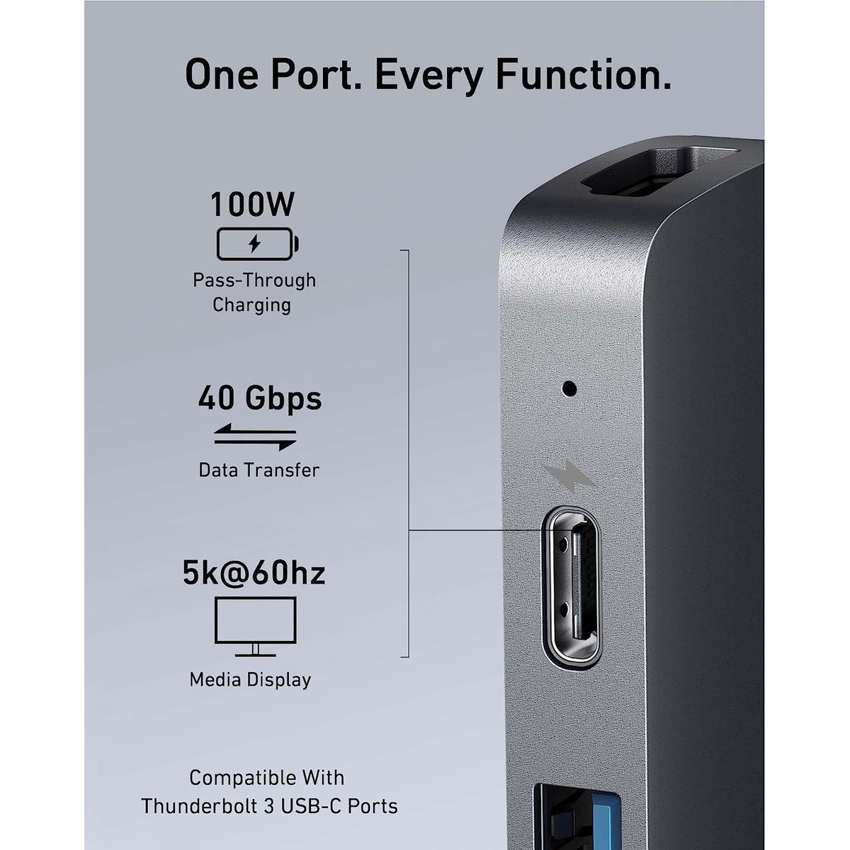 Anker PowerExpand Direct  7-in-2  USB-C  PD Media Hub product image