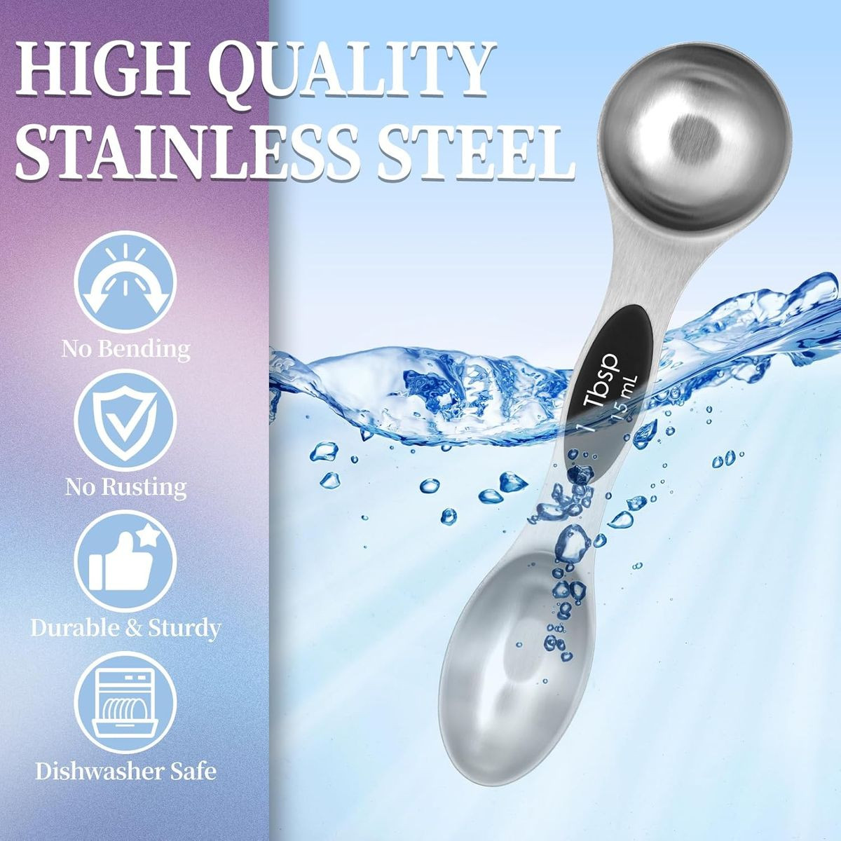 Magnetic Measuring Spoons (9 Piece Set) product image