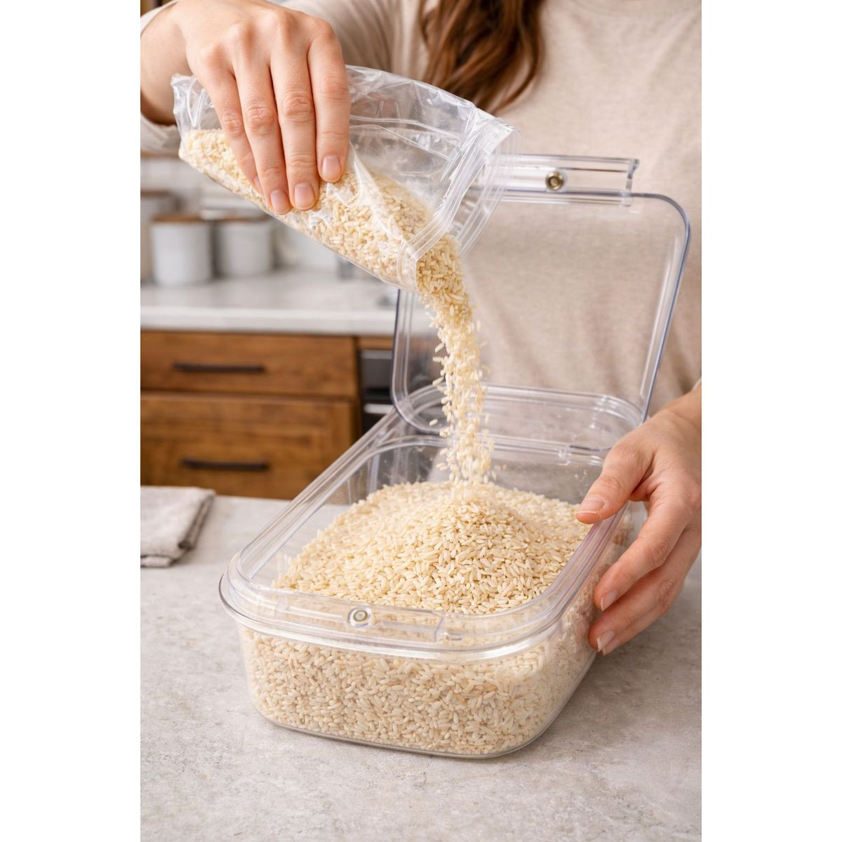 Clear Storage Container with Scoop product image