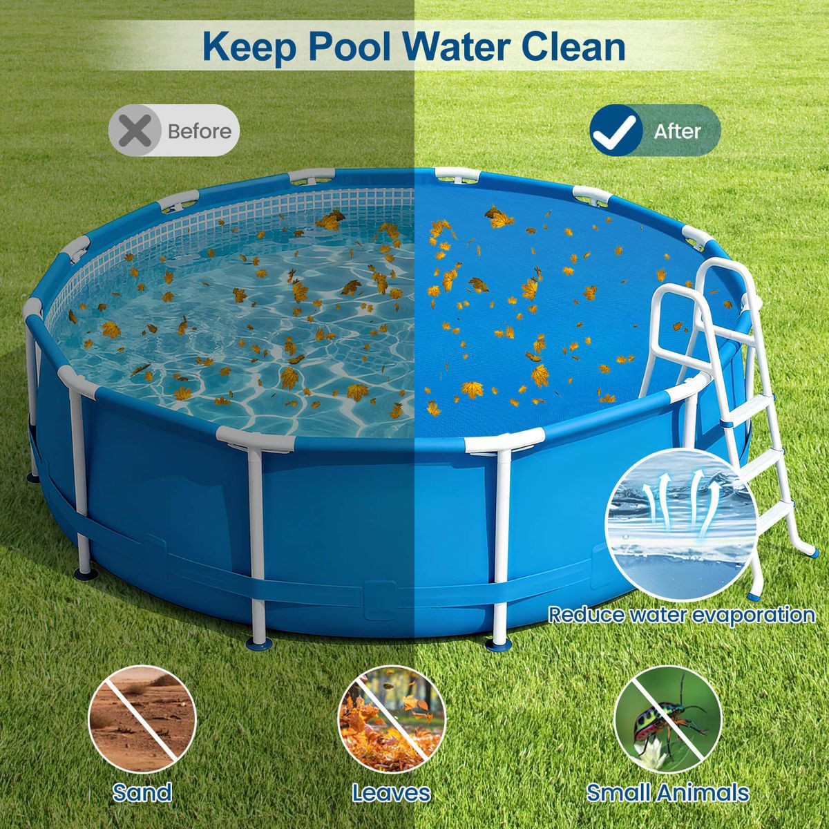 Circular Solar Pool Blanket product image