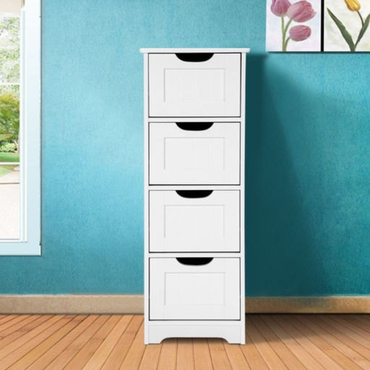 32.5'' Bathroom Floor Cabinet with 4 Drawers product image