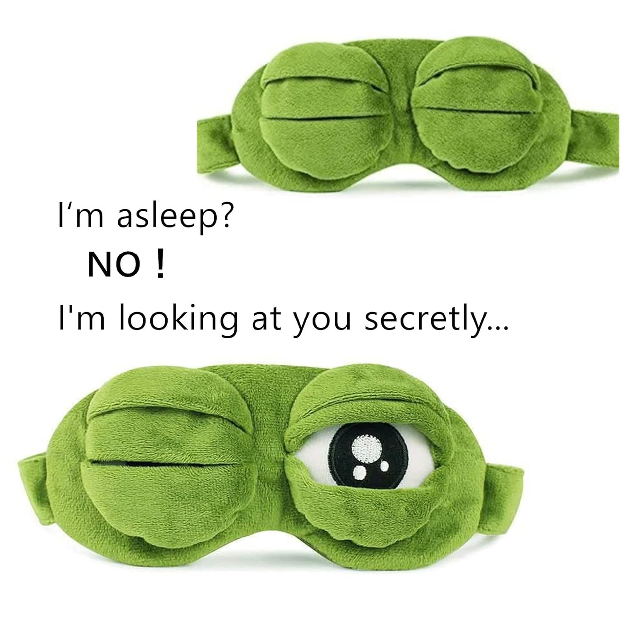 Cute Frog Sleep Eye Mask product image