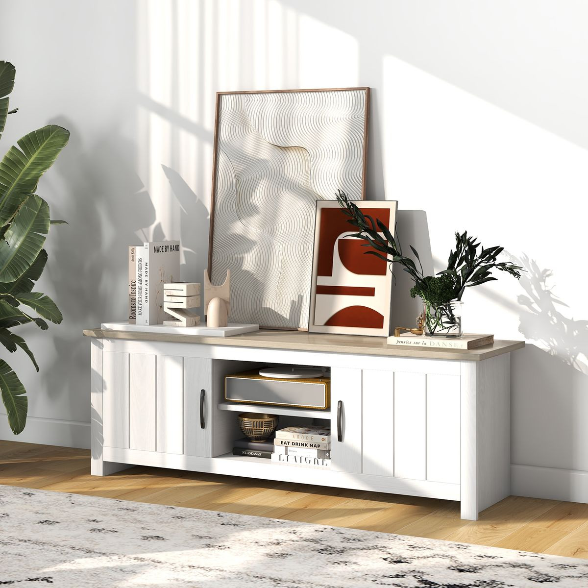 Farmhouse TV Stand for TVs up to 65"  product image