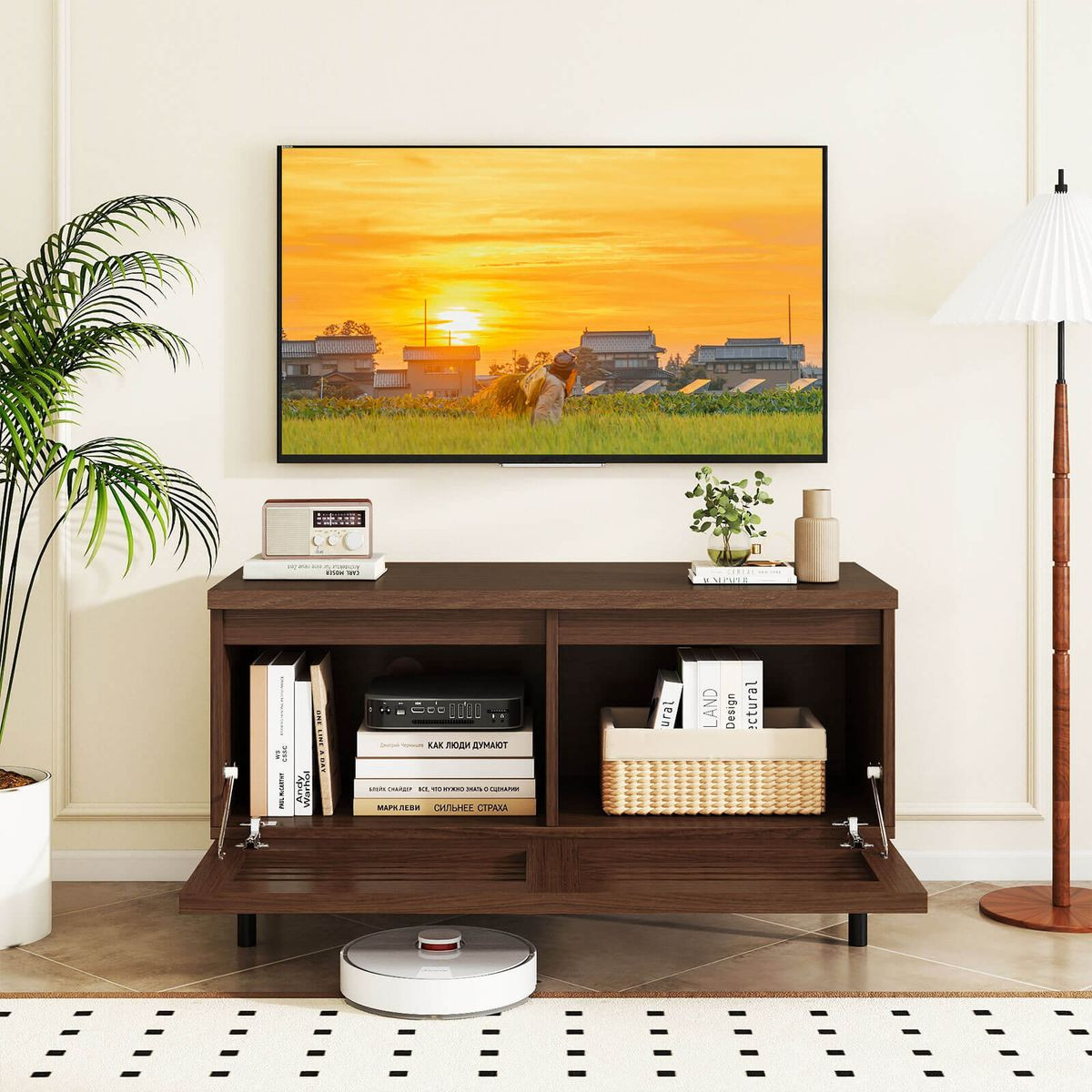 Mid Century Fluted TV Stand for 40" TVs product image