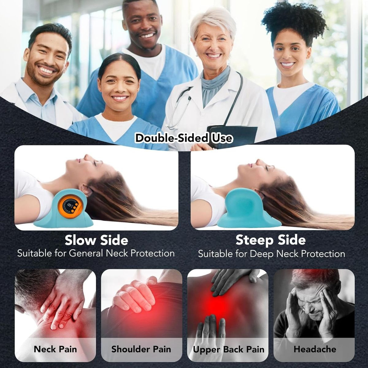 Stilefix Neck Massager Pillow with 3 Adjustable Modes product image