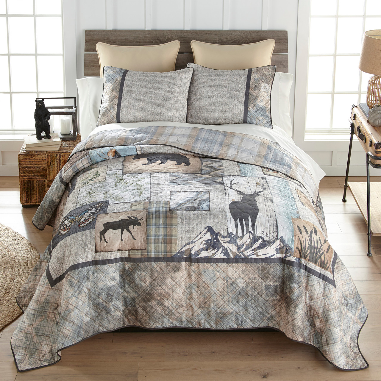 Donna Sharp Nature's Collage 3-Piece Bedding Set product image