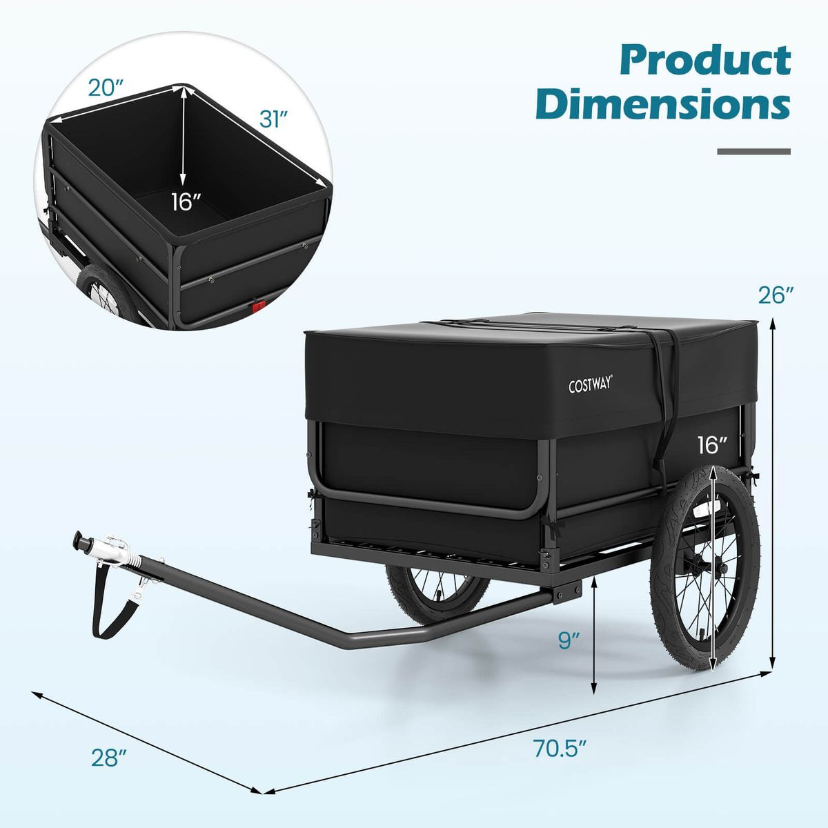 Bike Cargo Trailer product image