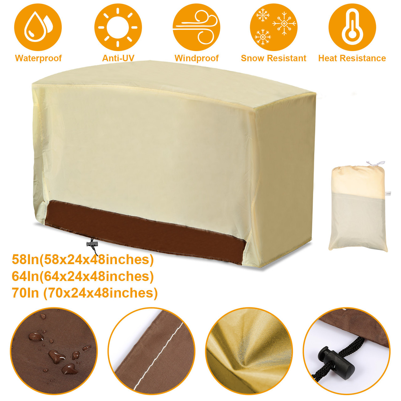 Outdoor Gas Grill Barbecue Cover product image