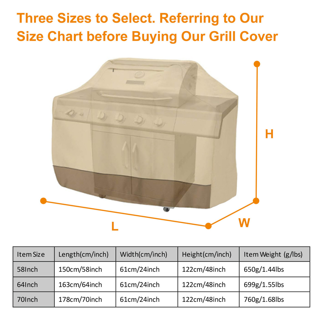 Outdoor Gas Grill Barbecue Cover product image