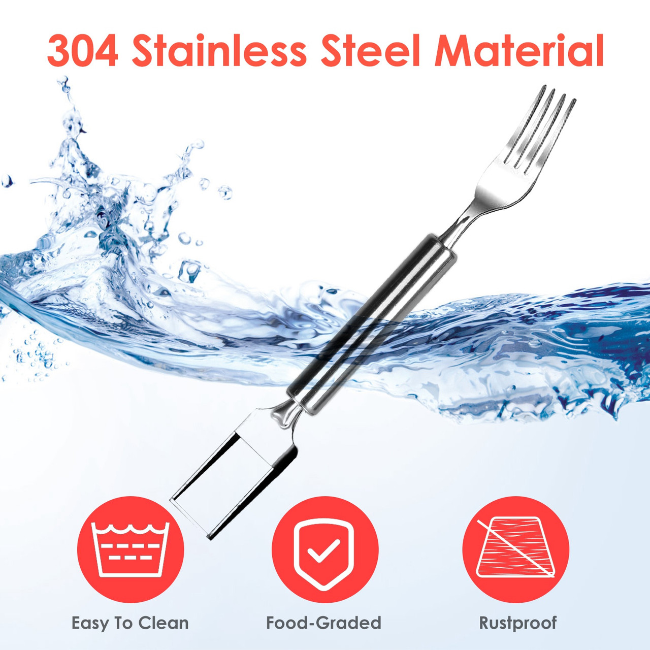 2-in-1 Watermelon Cutter Fork (5-Pack) product image
