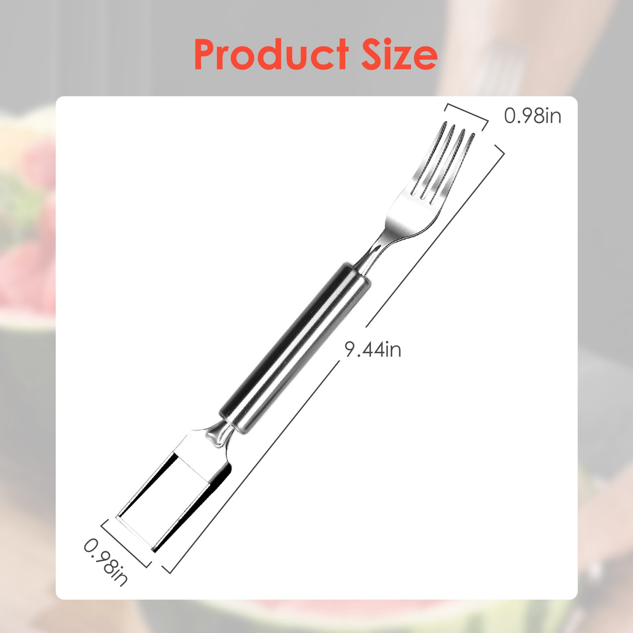 2-in-1 Watermelon Cutter Fork (5-Pack) product image