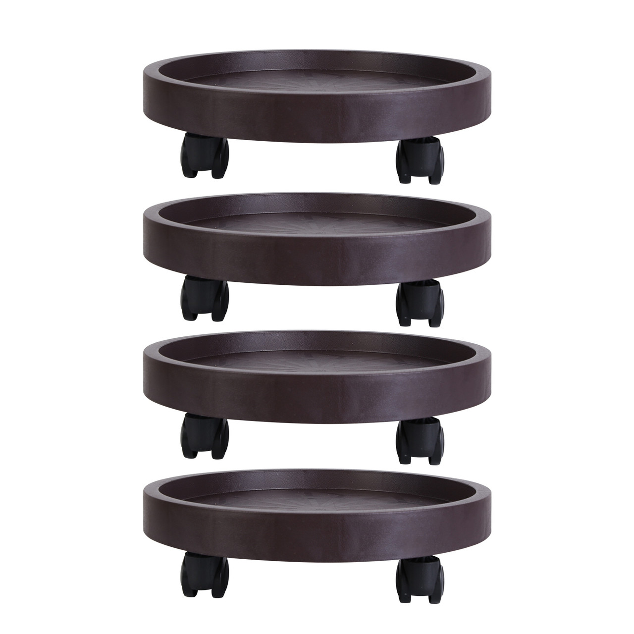 Plant Caddy with 360° Swiveling Wheels (4-Pack) product image