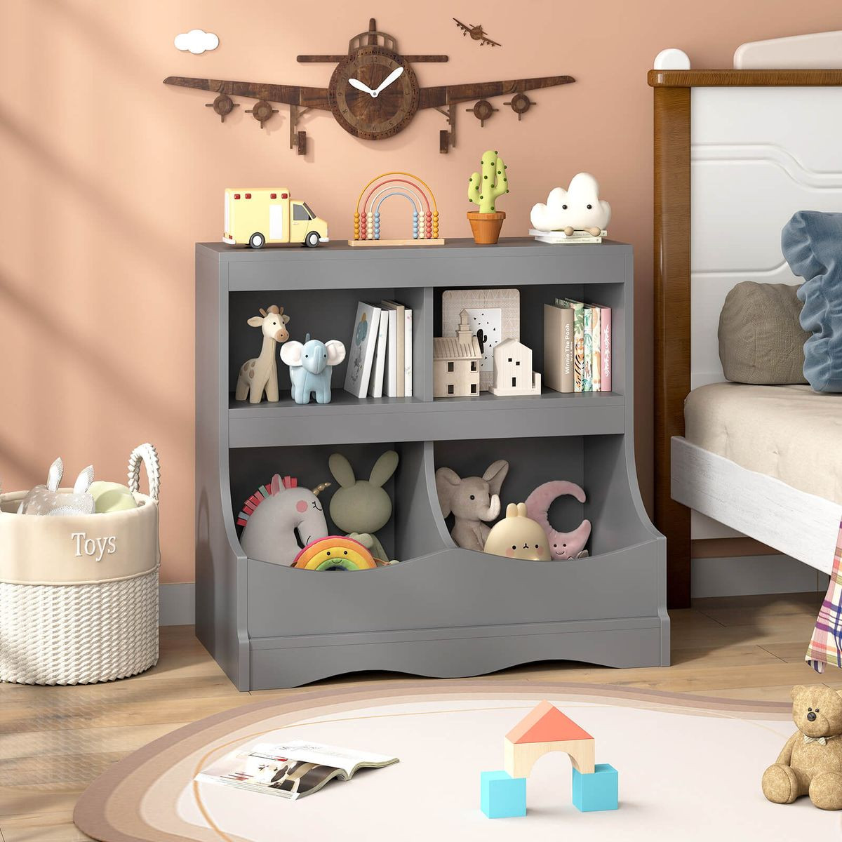 Kids Toy Storage Organizer for Toys and Books product image