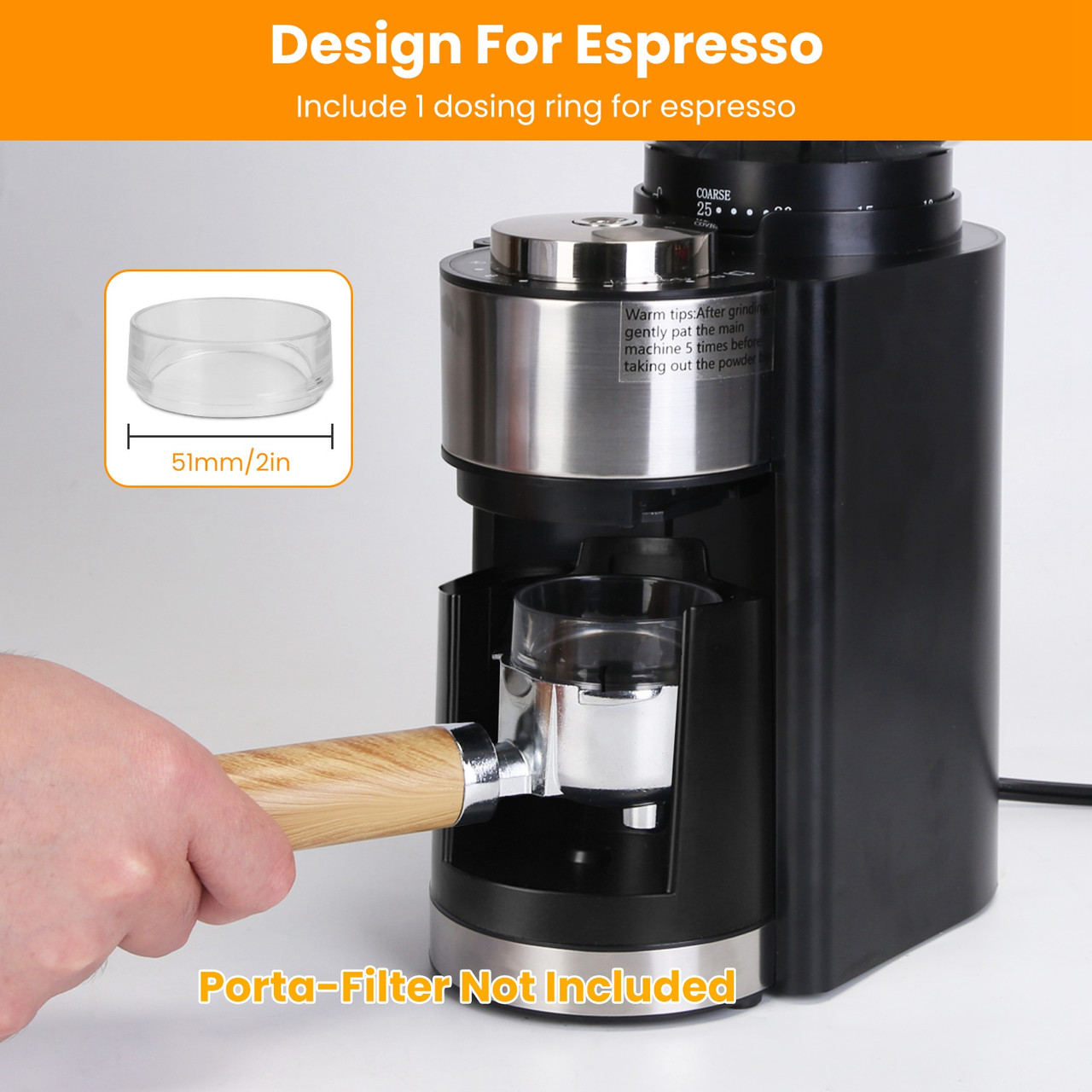 Electric Conical Burr Coffee Grinder product image