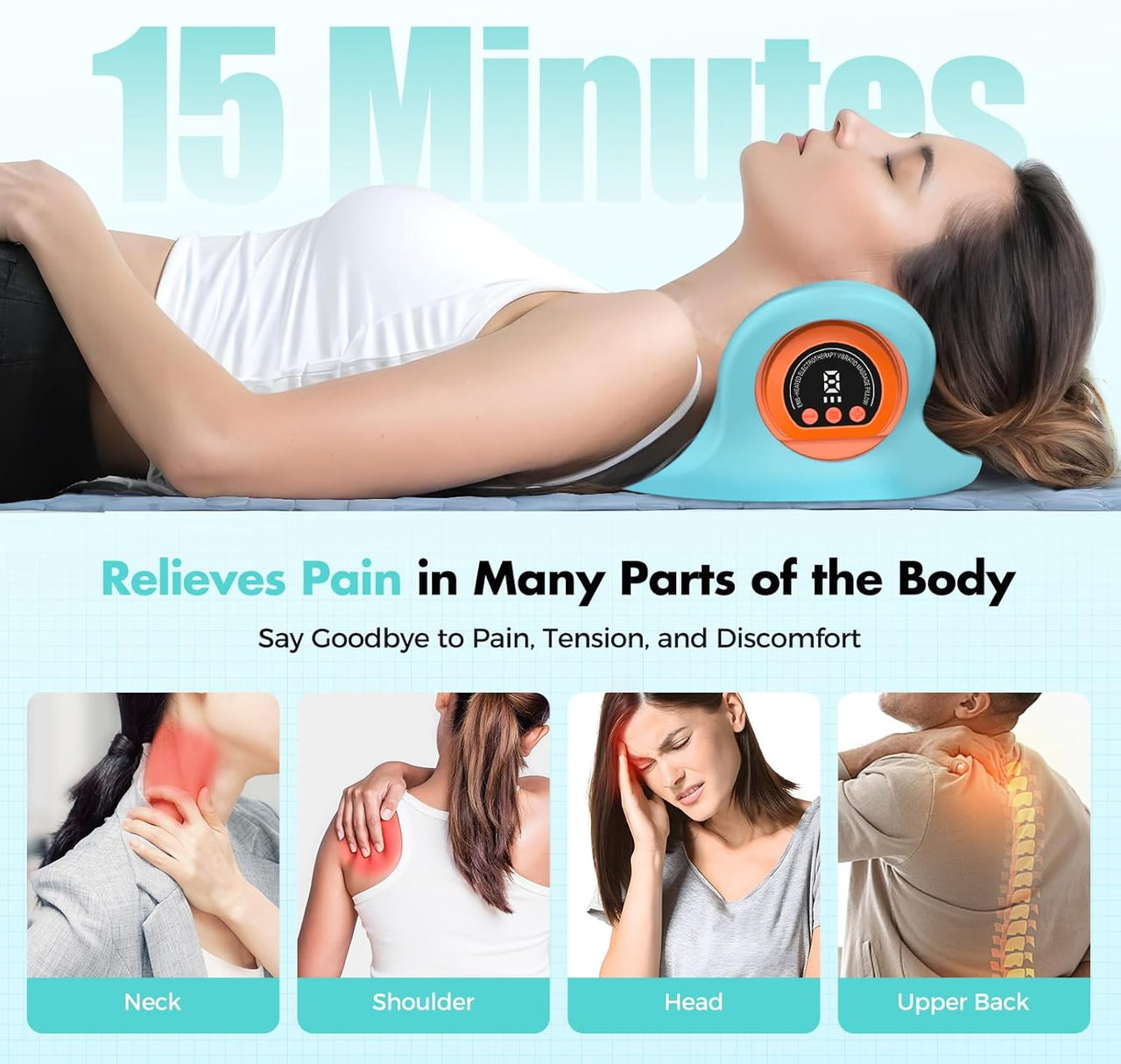 Shiatsu Heated Neck Massager  product image