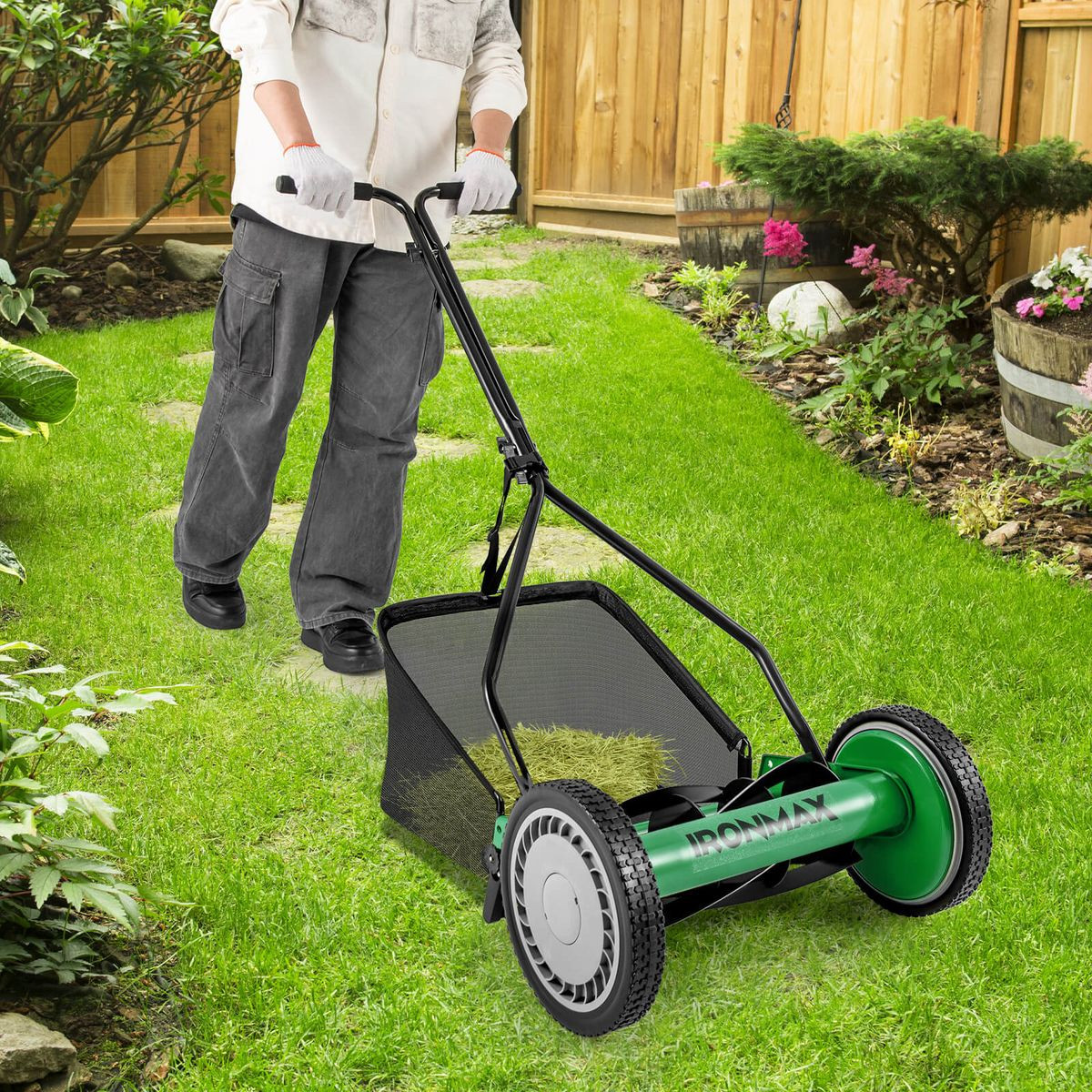 Ironmax 14" Manual Reel Mower  product image