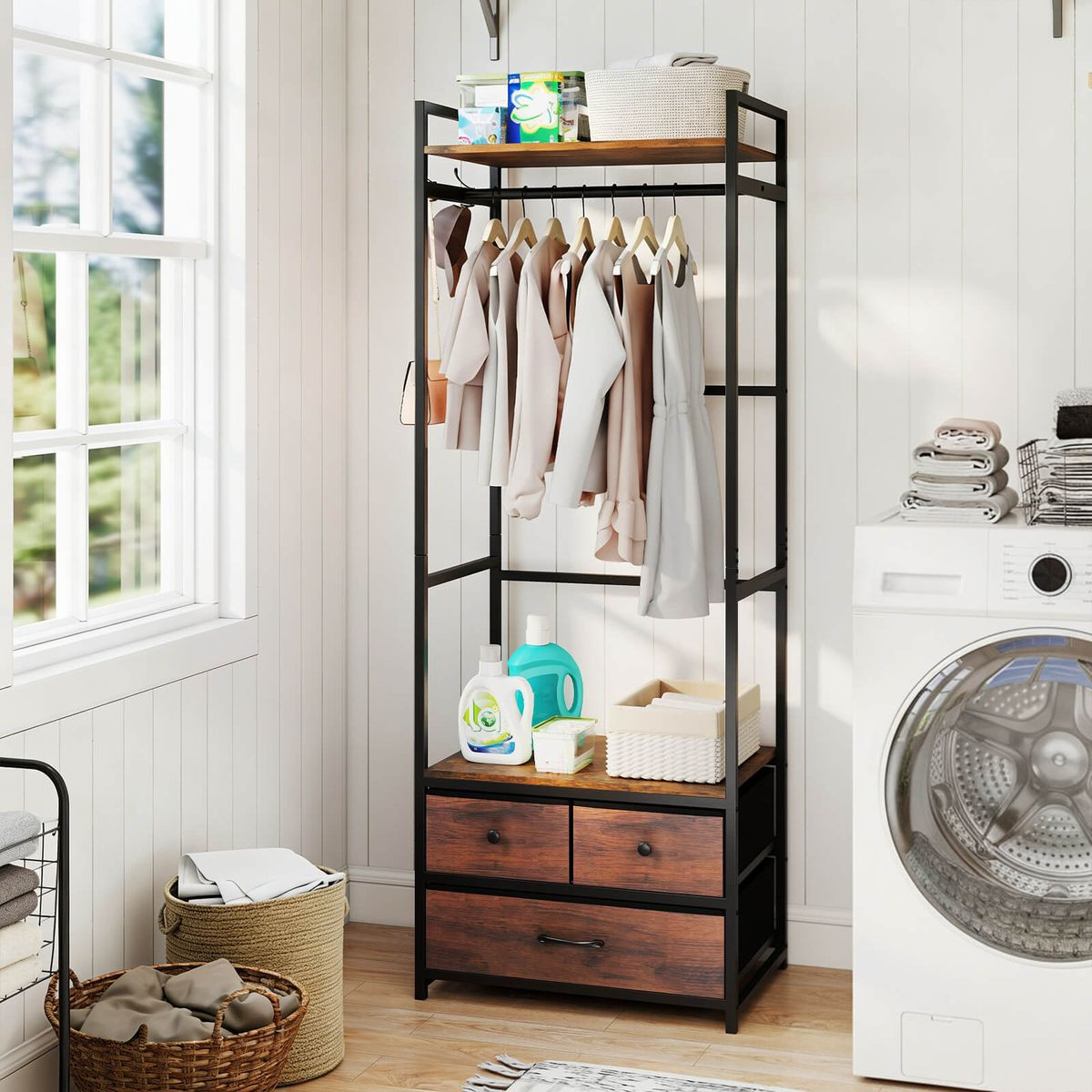 Metal Frame Clothing Rack product image