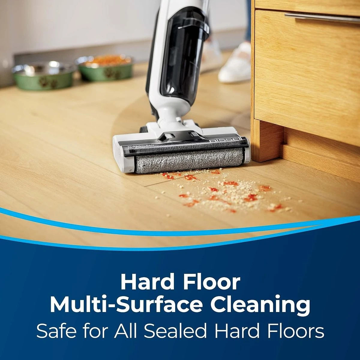 Bissell TurboClean Cordless Hard Floor Cleaner Mop and Wet/Dry Vacuum product image