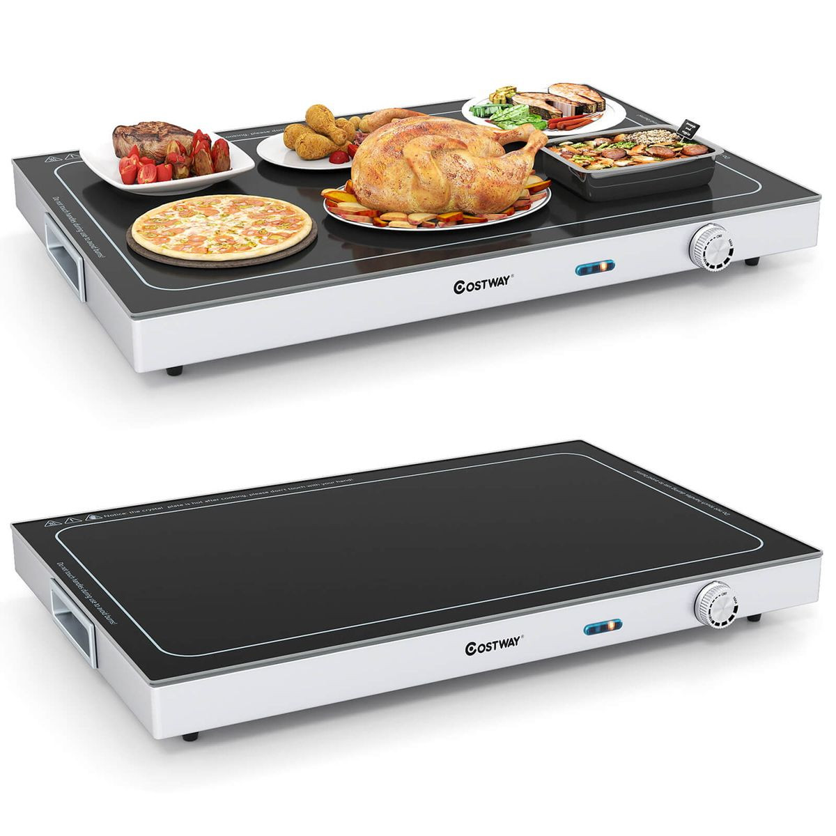 Electric Warming Tray with Built-In Thermostat product image