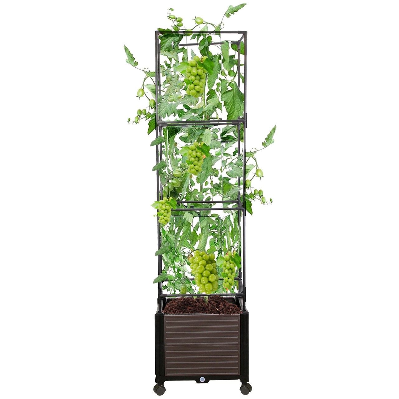 Planter Box with Trellis and Wheels product image