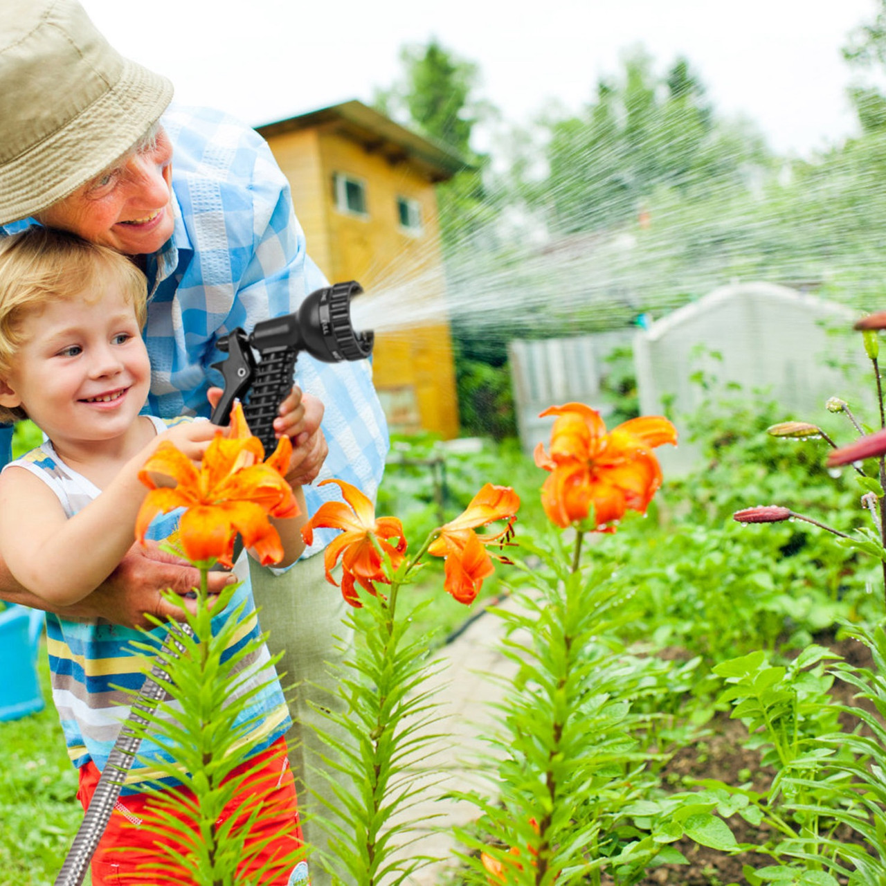 Stainless Steel Garden Hose Kit product image