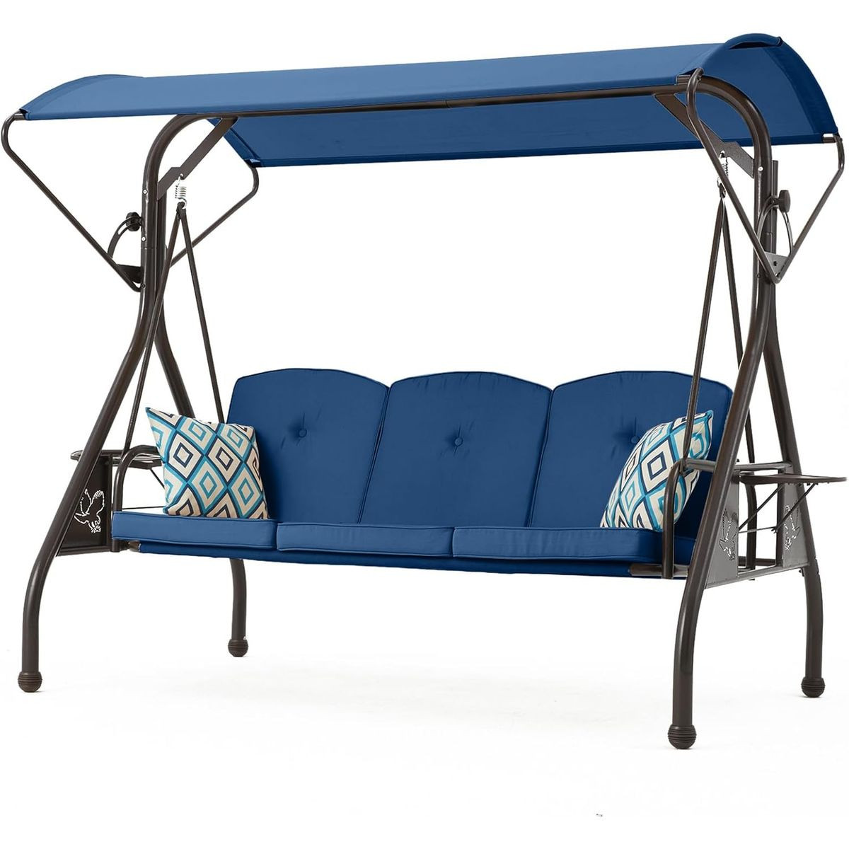 3-Seat Patio Swing with Canopy product image
