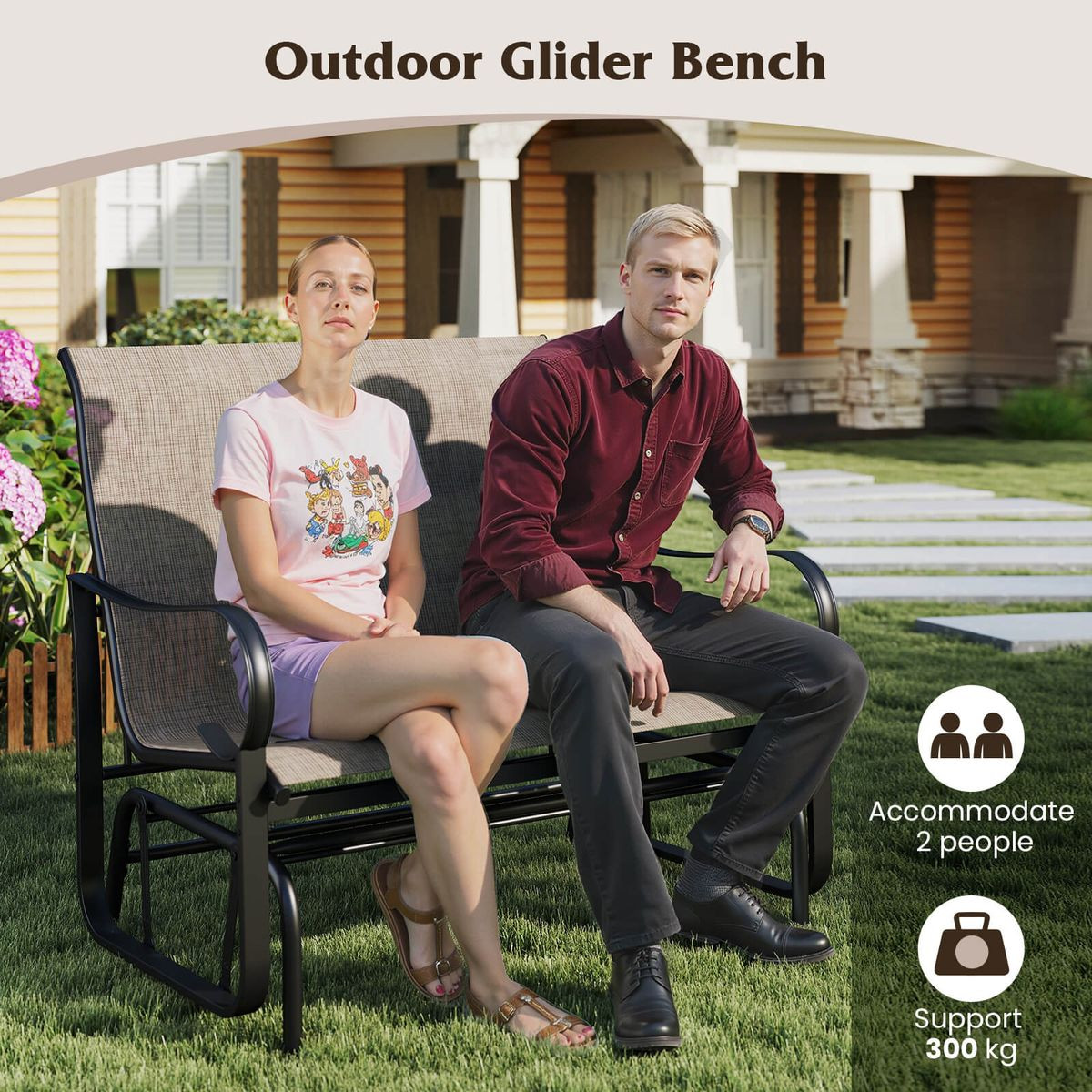 2-Person Patio Gilder Bench product image