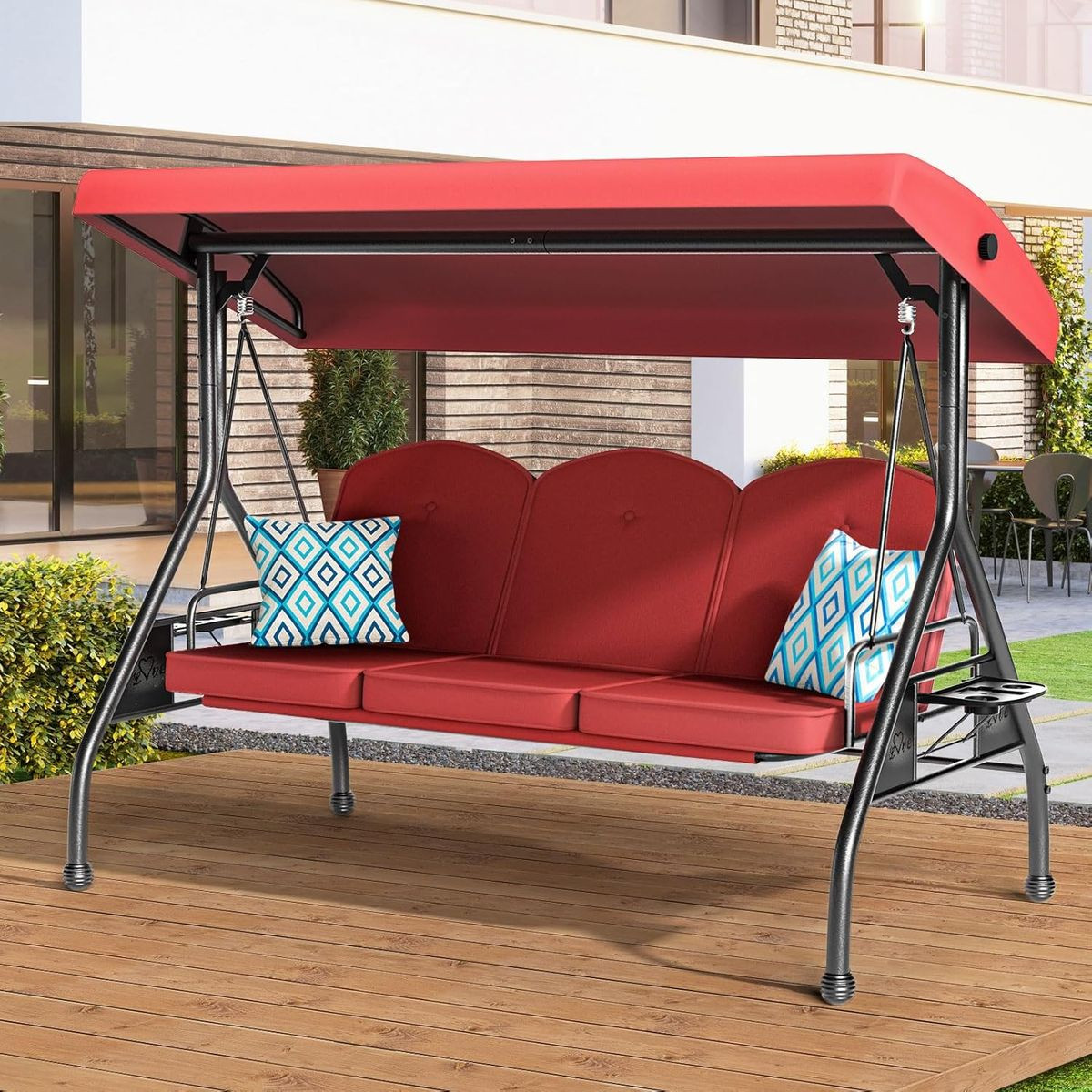 3 Seat Outdoor Patio Porch Swing  product image