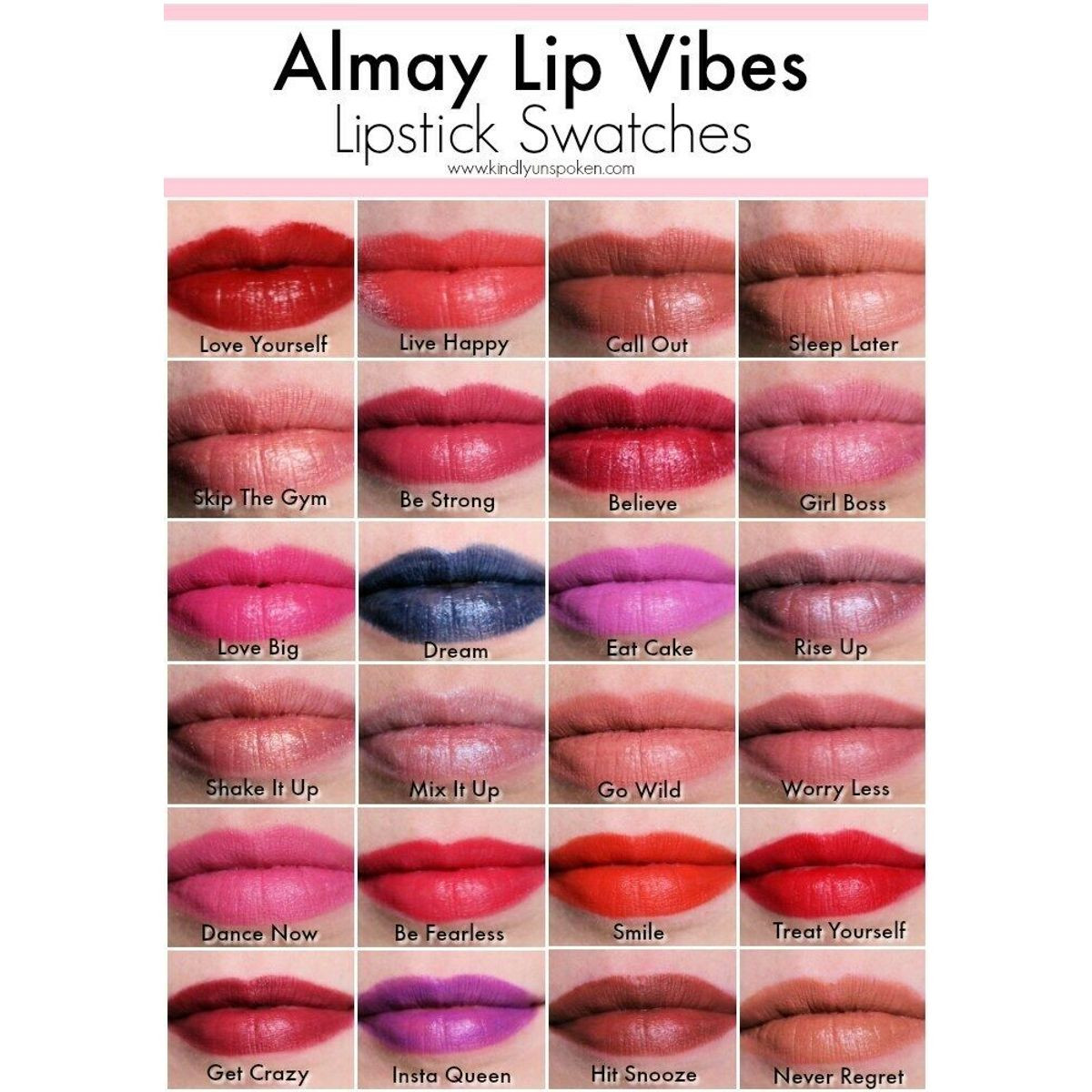 Almay Matte Cream Love-Yourself Lipstick product image
