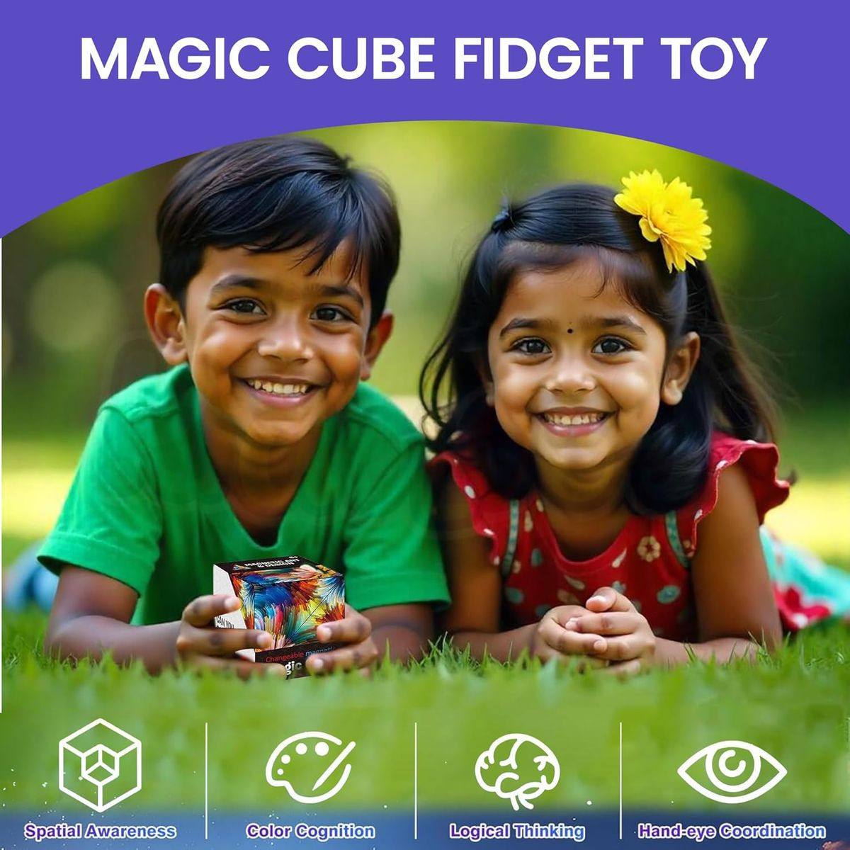 3D Infinity Magnetic Infinity Magic Cube product image