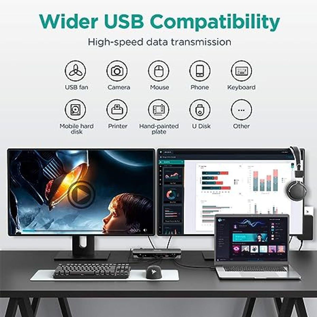  QGeeM Docking Station product image