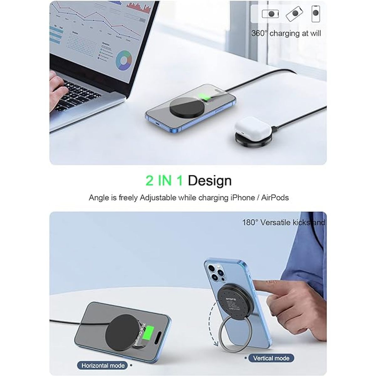 RTOPS Magnetic Wireless Charger product image