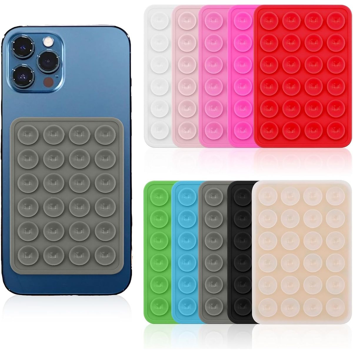 Silicone Suction Cup Phone Grip (5-Pack) product image