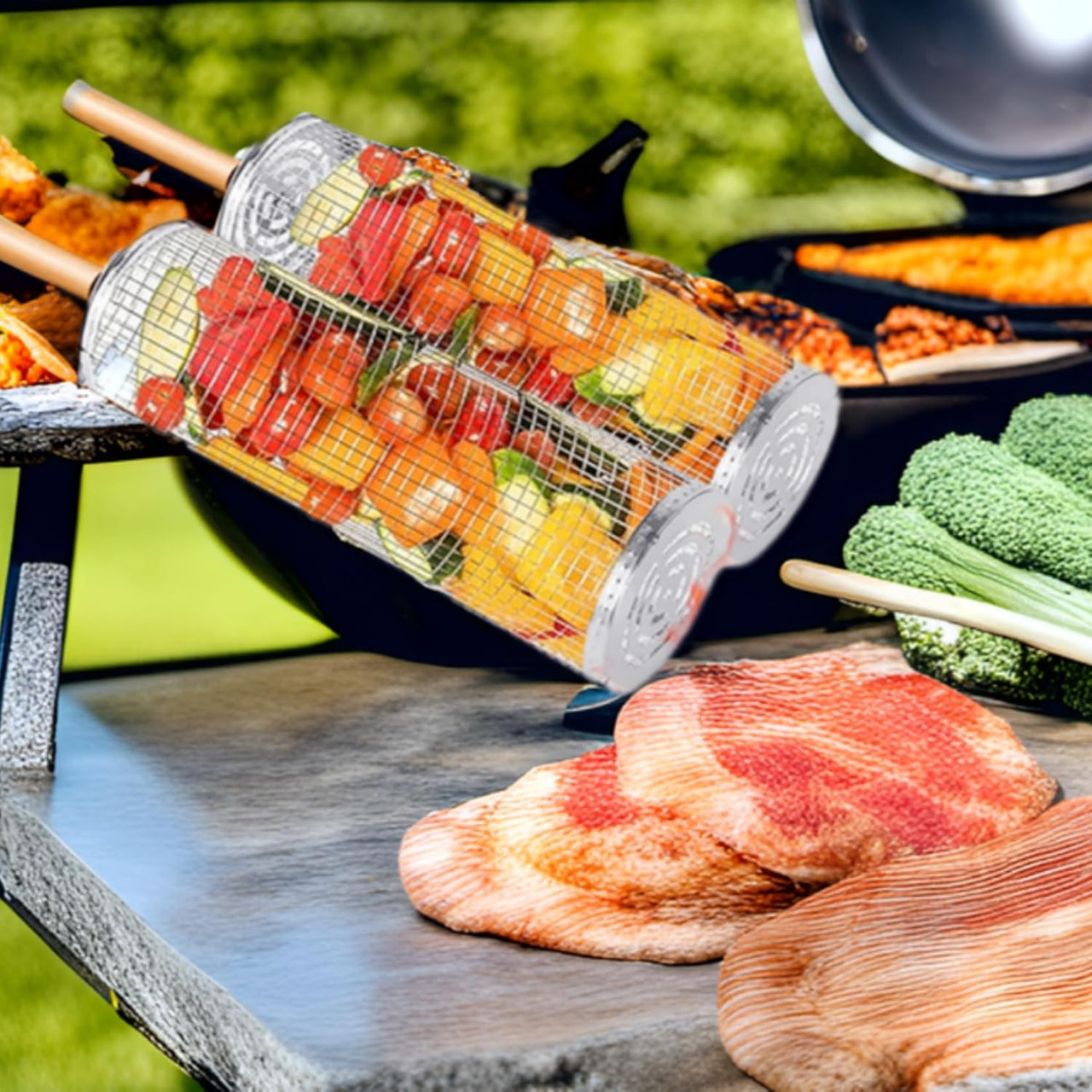 Rolling Grill Basket product image