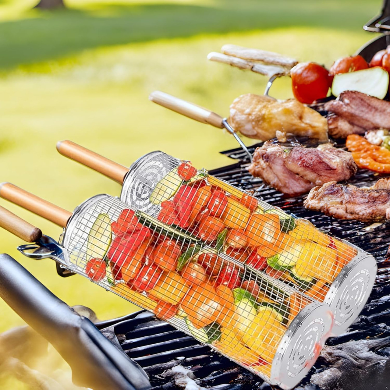 Rolling Grill Basket product image