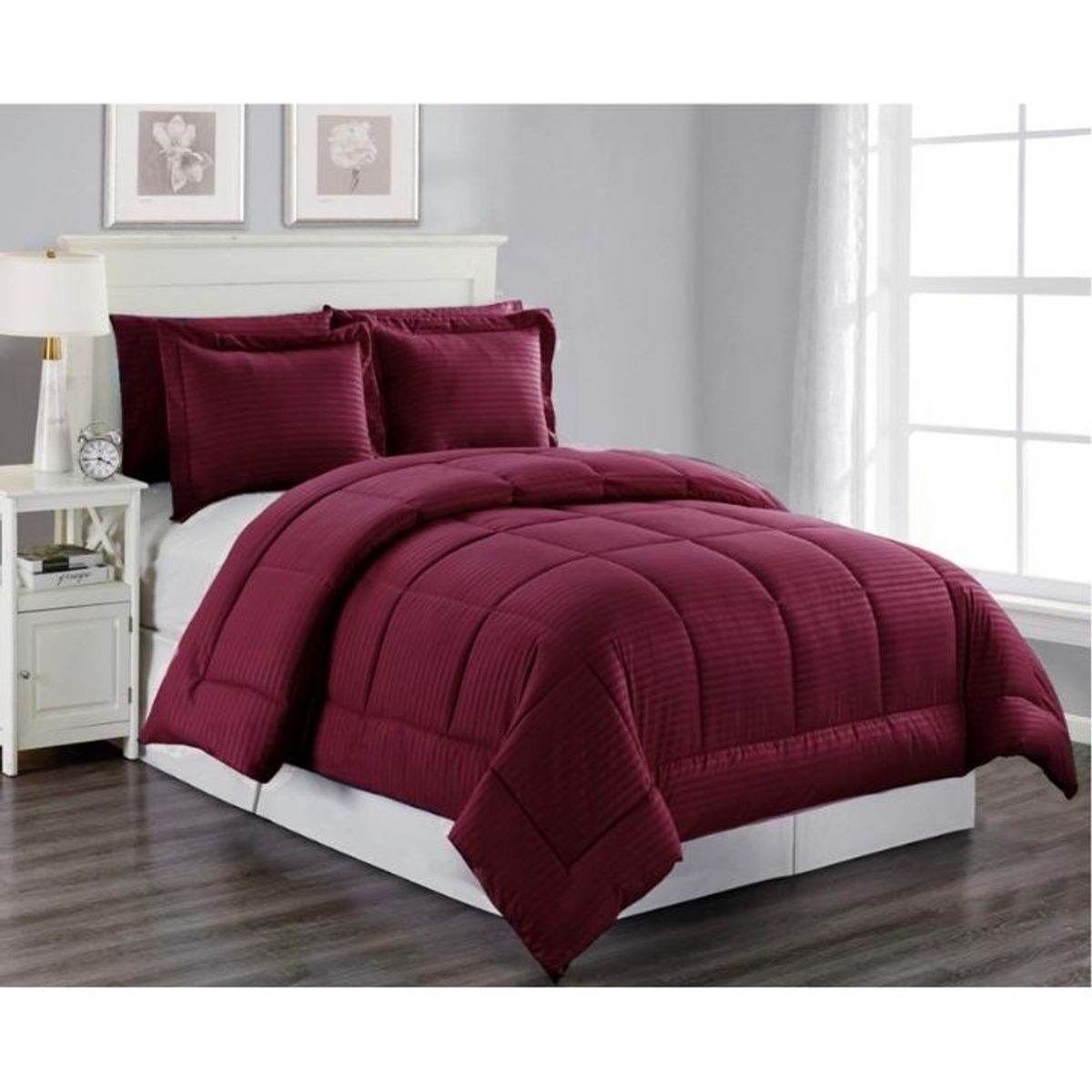 Striped Down Alternative 3-Piece Comforter Set product image