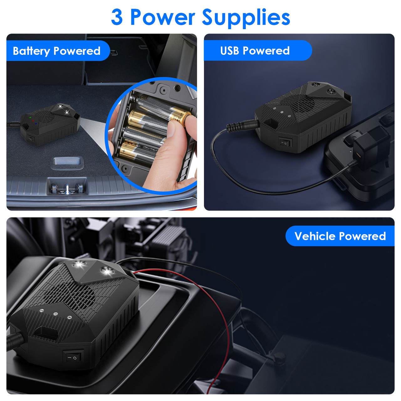 Under Hood Car Ultrasonic Rodent Repeller (2-Pack) product image