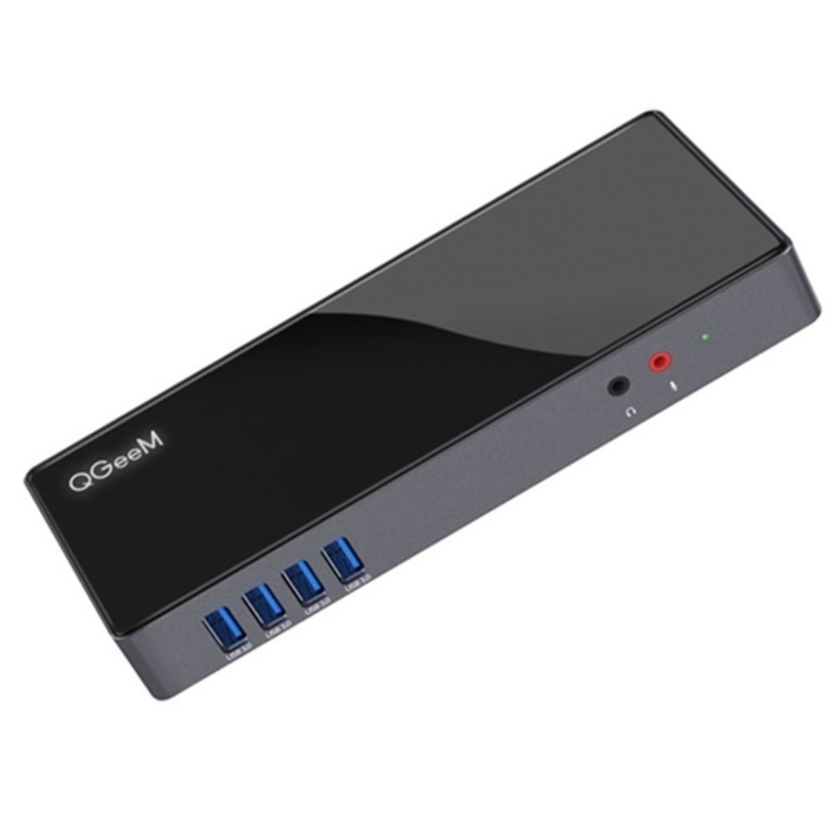 QGeeM USB 3.0 Single 4K/Dual HDMI DisplayPort 4K Docking Station product image